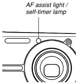 AF assist light / self-timer lamp