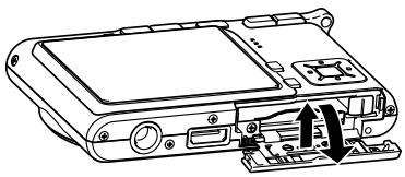 CASIO EXILIM EX-S500 - Loading the Rechargeable Battery - 1