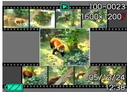 CASIO EXILIM EX-S500 - ■ To capture a still image from a movie - 2