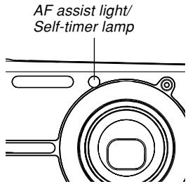 AF assist light/ Self-timer lamp