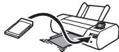 CASIO EXILIM EX-Z100 - Printing Images on a Printer with Memory Card Slot - 1
