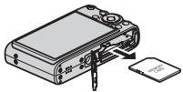 CASIO EXILIM EX-Z100 - To replace the memory card - 1