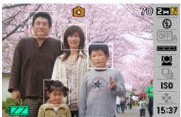 CASIO EXILIM EX-Z20 - To perform a face recognition recording operation (Normal) - 1