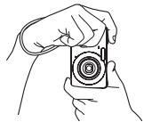CASIO EXILIM EX-Z20 - Holding the Camera Correctly - 2