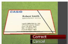 CASIO EXILIM EX-Z200 - Shooting Images of Business Cards and Documents - 5