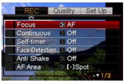 CASIO EXILIM EX-Z22 - Example Menu Screen Operation - 1