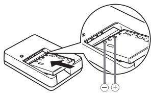 CASIO EXILIM EX-Z22 - To charge the battery - 1