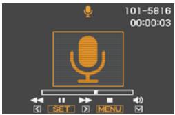 CASIO EXILIM EX-Z22 - Press [SET] to start playback. - 1