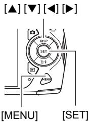 CASIO EXILIM EX-Z2200 - Use [<] and [>] to select the tab where the item you want to configure is located. - 1