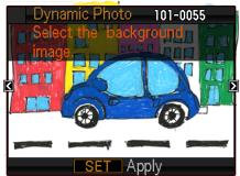 CASIO EXILIM EX-Z2200 - Step 2: Create the Dynamic Photo image. - 2