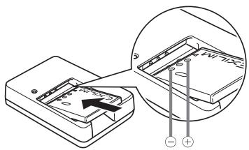 CASIO EXILIM EX-Z25 - To charge the battery - 1