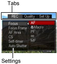 CASIO EXILIM EX-Z25 - Example Menu Screen Operation - 3