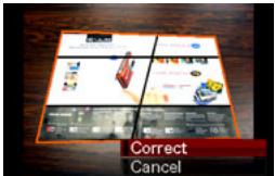 CASIO EXILIM EX-Z280 - [▶] (PLAY) → Snapshot Screen → [MENU] → PLAY Tab → Keystone - 1