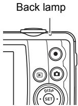 CASIO EXILIM EX-Z280 - Half-press the shutter button to focus the image. - 1