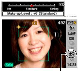 CASIO EXILIM EX-Z280 - Point the camera at the subject(s). - 1