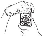 CASIO EXILIM EX-Z280 - Holding the Camera Correctly - 2
