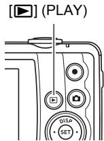 CASIO EXILIM EX-Z280 - Press [▶] (PLAY) to enter the PLAY mode. - 1