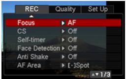 CASIO EXILIM EX-Z29 - Example Menu Screen Operation - 1