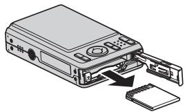 CASIO EXILIM EX-Z29 - To replace the memory card - 1