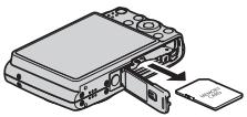 CASIO EXILIM EX-Z300 - To replace the memory card - 1