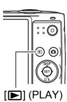 CASIO EXILIM EX-Z300 - Press [▶] (PLAY) to enter the PLAY mode. - 1