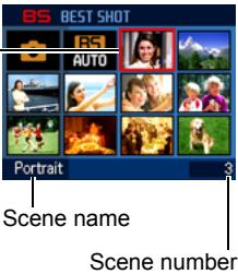 CASIO EXILIM EX-Z300 - Use [▲], [▼], [◀], and [▶] to move the boundary to the scene you want to select. - 1