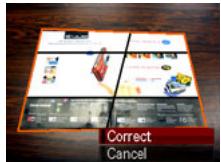 CASIO EXILIM EX-Z300 - [▶] (PLAY) → Snapshot Screen → [MENU] → PLAY Tab → Keystone - 1