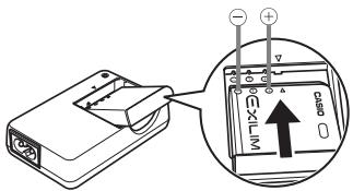 CASIO EXILIM EX-Z300 - To charge the battery - 1