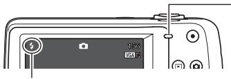 CASIO EXILIM EX-Z33 - In the REC mode, press [▼] (☐) to select the flash setting you want. - 3