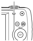 CASIO EXILIM EX-Z33 - Half-press the shutter button to focus the image. - 1