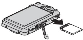 CASIO EXILIM EX-Z330 - To replace the memory card - 1