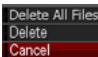 CASIO EXILIM EX-Z330 - To delete a single file - 1