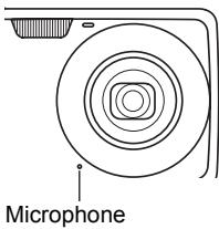 CASIO EXILIM EX-Z330 - Press [SET] again to stop audio recording. - 1