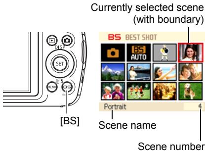 CASIO EXILIM EX-Z330 - Use [▲], [▼], [◀], and [▶] to move the boundary to the scene you want to select. - 1