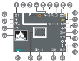 CASIO EXILIM EX-Z330 - Monitor Screen Contents - 1