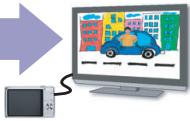 CASIO EXILIM EX-Z330 - On a TV - 2