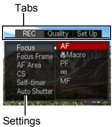 CASIO EXILIM EX-Z330 - ■ Example Menu Screen Operation - 3
