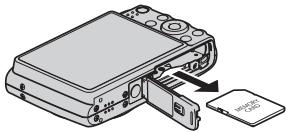 CASIO EXILIM EX-Z400 - To replace the memory card - 1