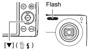 CASIO EXILIM EX-Z400 - Using Flash (Flash) - 1