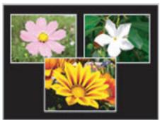 CASIO EXILIM EX-Z400 - [PLAY] → Spnapshot Screen → [MENU] → PLAY Tab → Layout Print - 2