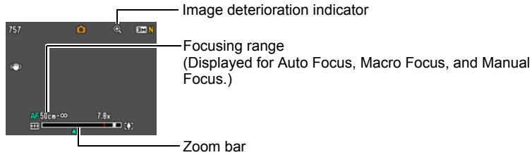 CASIO EXILIM EX-Z400 - Optical Zoom and Digital Zoom Switch Point - 1
