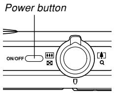 CASIO EXILIM EX-Z600 - Press the power button or [REC] to turn on the camera. - 1