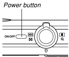 CASIO EXILIM EX-Z600 - To turn on the camera - 1