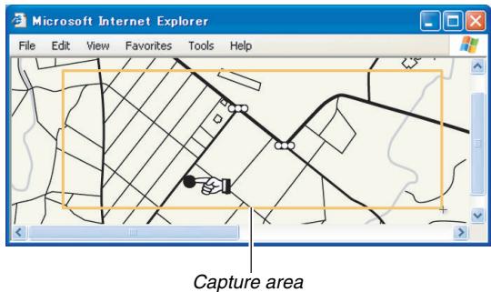 CASIO EXILIM EX-Z65 - Use your mouse to select the area of the screen you want to capture. - 1