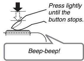 CASIO EXILIM EX-Z65 - How do I half-press the shutter button? - 1