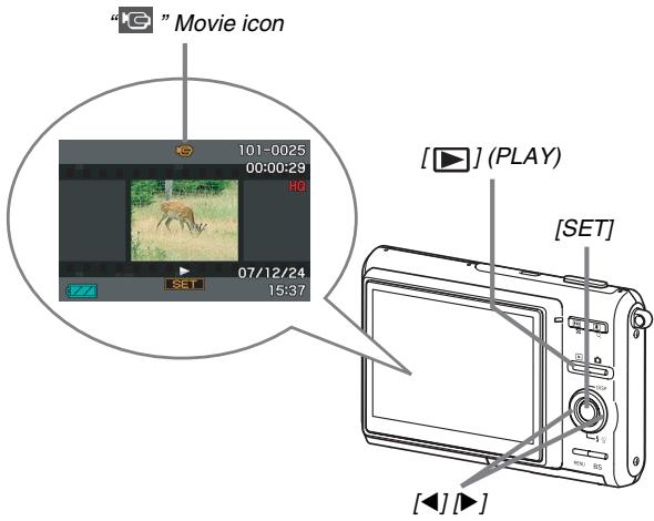 CASIO EXILIM EX-Z65 - Viewing a Movie - 1