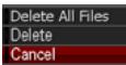 CASIO EXILIM EX-Z650 - To delete a single file - 1