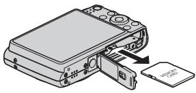 CASIO EXILIM EX-Z650 - To replace the memory card - 1