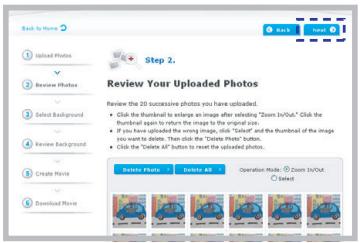 CASIO EXILIM EX-Z650 - Step 2. Review Your Uploaded Photos - 1