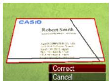 CASIO EXILIM EX-Z650 - Shooting Images of Business Cards and Documents - 5